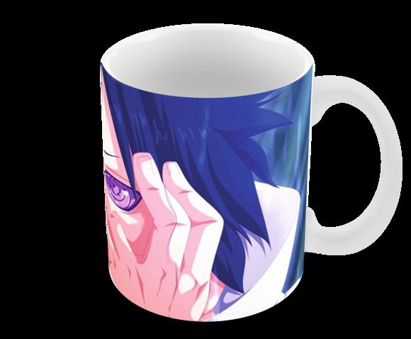 Caneca Polímero Sasuke Personalizada