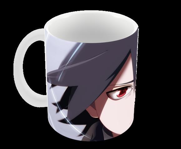 Caneca Polímero Sasuke Personalizada