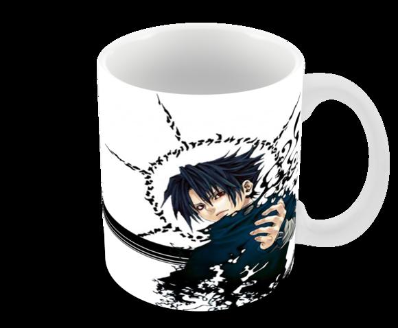 Caneca Polímero Sasuke Personalizada