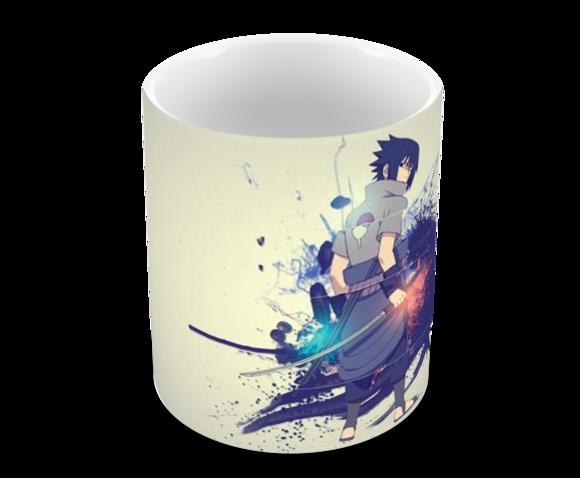 Caneca Polímero Sasuke Personalizada
