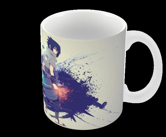 Caneca Polímero Sasuke Personalizada