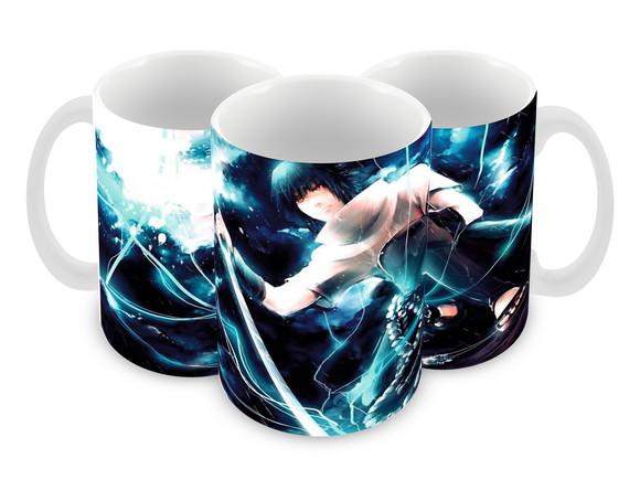 Caneca Polímero Sasuke Personalizada