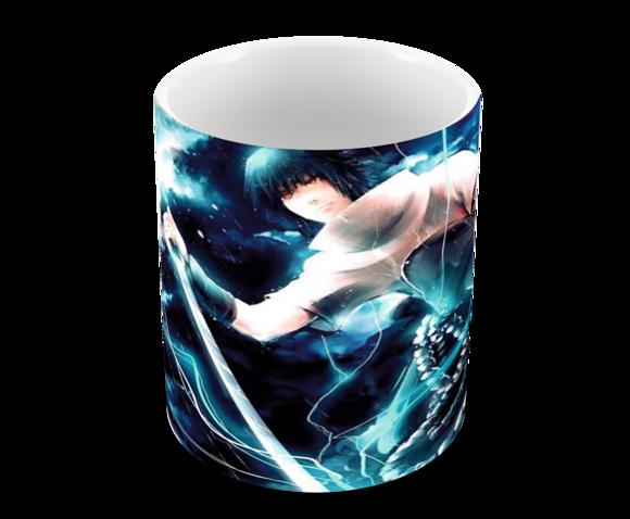 Caneca Polímero Sasuke Personalizada