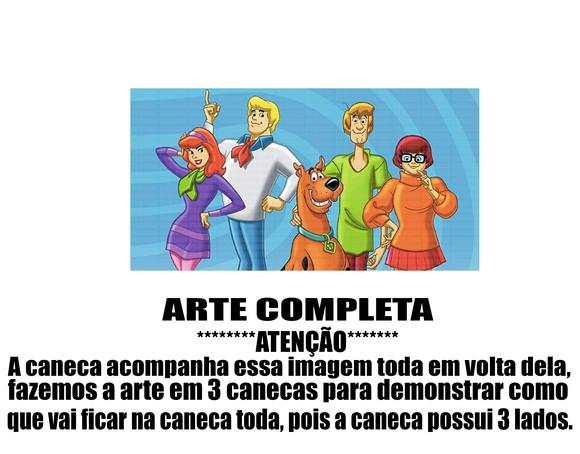 Caneca Polímero Scooby-doo Personalizada