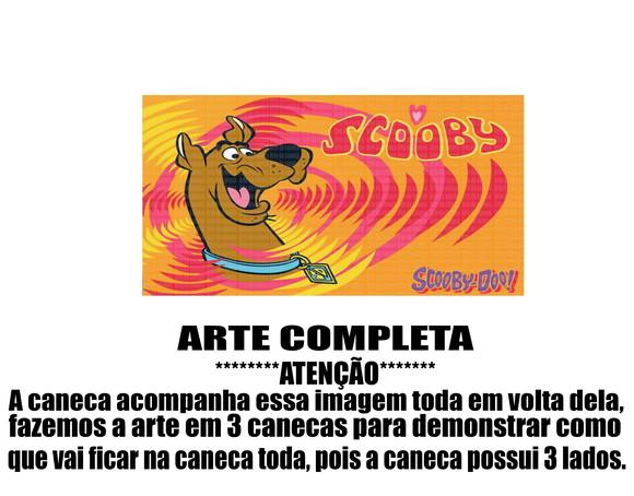 Caneca Polímero Scooby-doo Personalizada