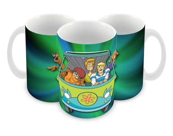 Caneca Polímero Scooby-doo Personalizada