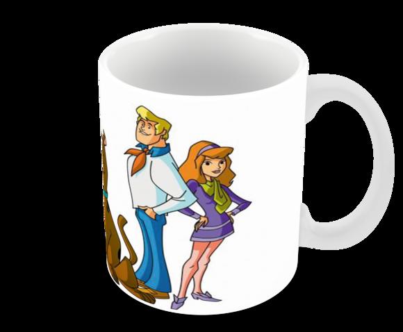 Caneca Polímero Scooby-doo Personalizada