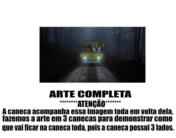 Caneca Polímero Scooby-doo Personalizada