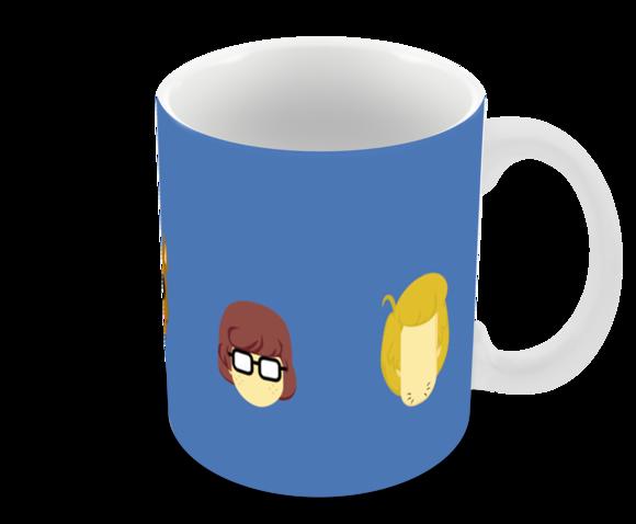 Caneca Polímero Scooby-doo Personalizada
