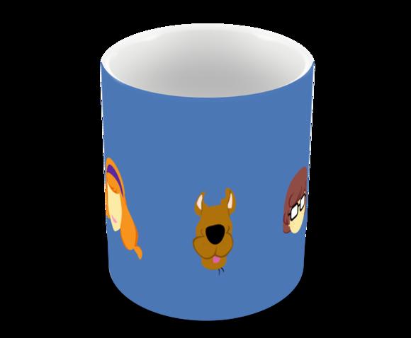 Caneca Polímero Scooby-doo Personalizada