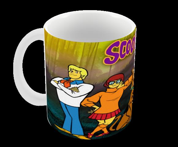 Caneca Polímero Scooby-doo Personalizada