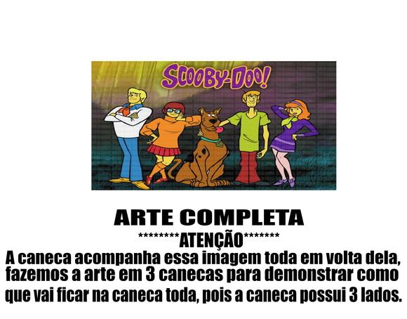Caneca Polímero Scooby-doo Personalizada