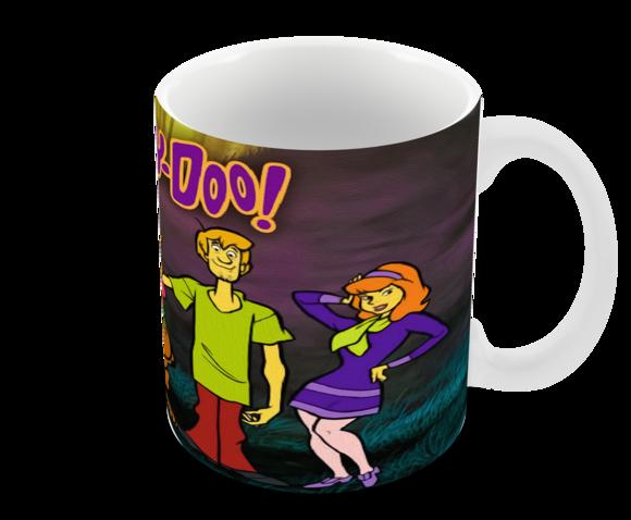 Caneca Polímero Scooby-doo Personalizada