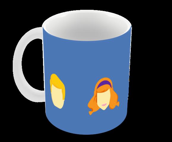 Caneca Polímero Scooby-doo Personalizada