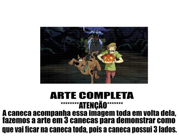 Caneca Polímero Scooby-doo Personalizada