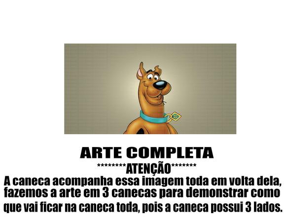 Caneca Polímero Scooby-doo Personalizada