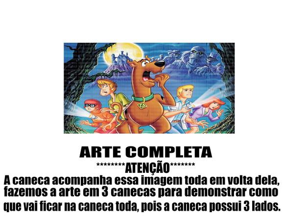 Caneca Polímero Scooby-doo Personalizada