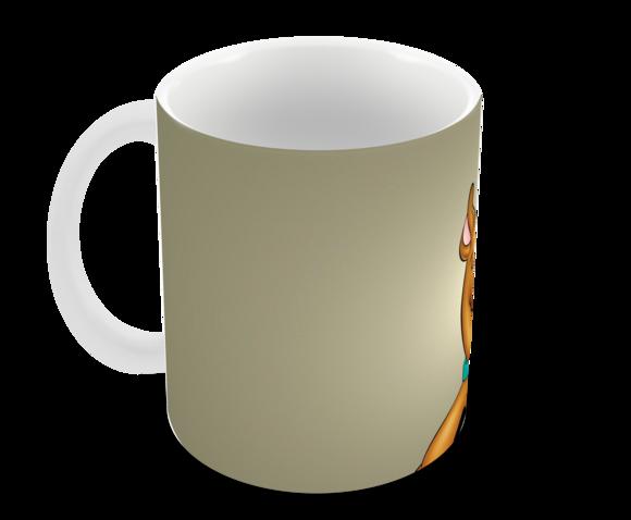 Caneca Polímero Scooby-doo Personalizada