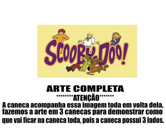 Caneca Polímero Scooby-doo Personalizada