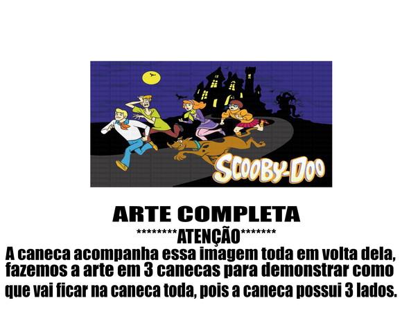 Caneca Polímero Scooby-doo Personalizada