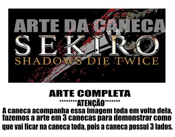 Caneca Polímero Sekiro Shadows Die Twice Personalizada