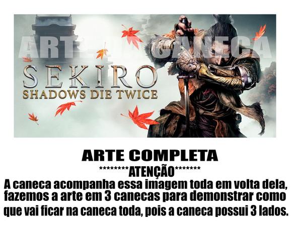 Caneca Polímero Sekiro Shadows Die Twice Personalizada