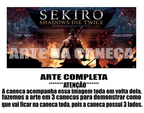 Caneca Polímero Sekiro Shadows Die Twice Personalizada