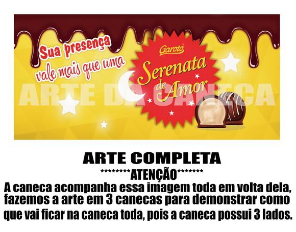Caneca Polímero Serenata do Amor Personalizada