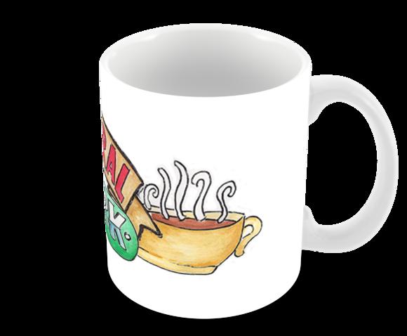 Caneca Polímero Seriado Friends Central Perk Personalizada
