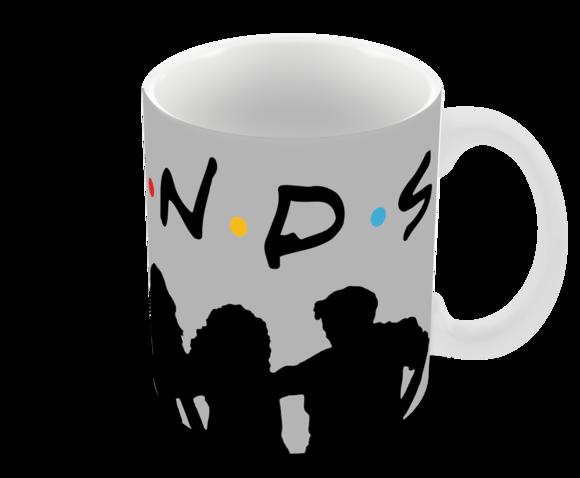 Caneca Polímero Seriado Friends Personalizada