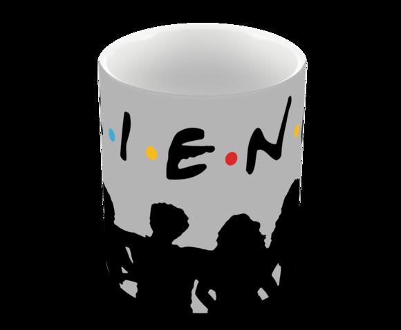 Caneca Polímero Seriado Friends Personalizada