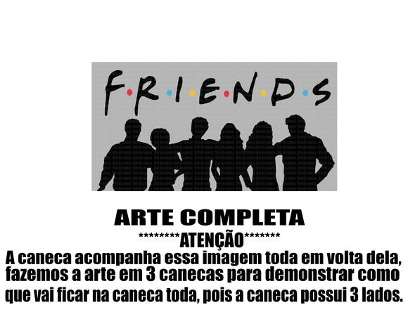 Caneca Polímero Seriado Friends Personalizada