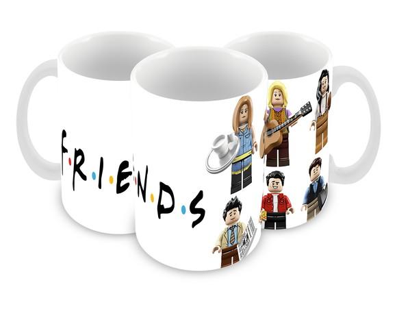 Caneca Polímero Seriado Friends Personalizada