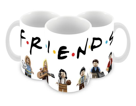 Caneca Polímero Seriado Friends Personalizada