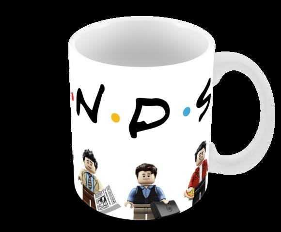 Caneca Polímero Seriado Friends Personalizada