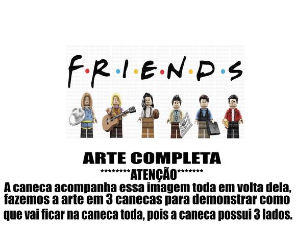 Caneca Polímero Seriado Friends Personalizada