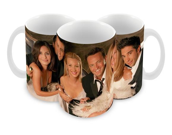 Caneca Polímero Seriado Friends Personalizada