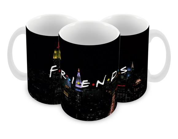 Caneca Polímero Seriado Friends Personalizada