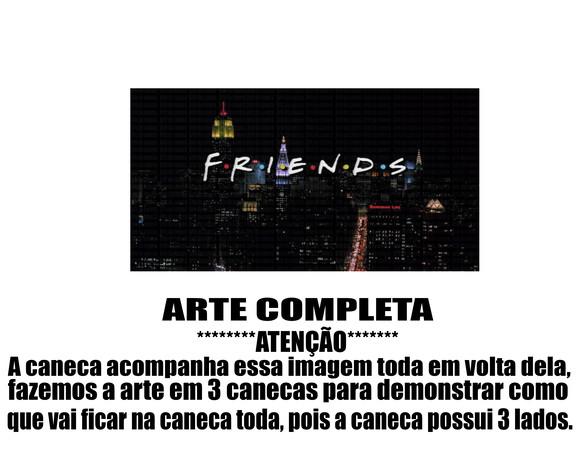 Caneca Polímero Seriado Friends Personalizada