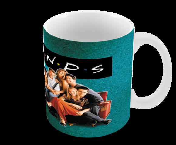 Caneca Polímero Seriado Friends Personalizada