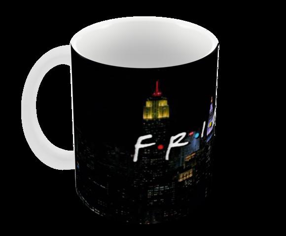 Caneca Polímero Seriado Friends Personalizada