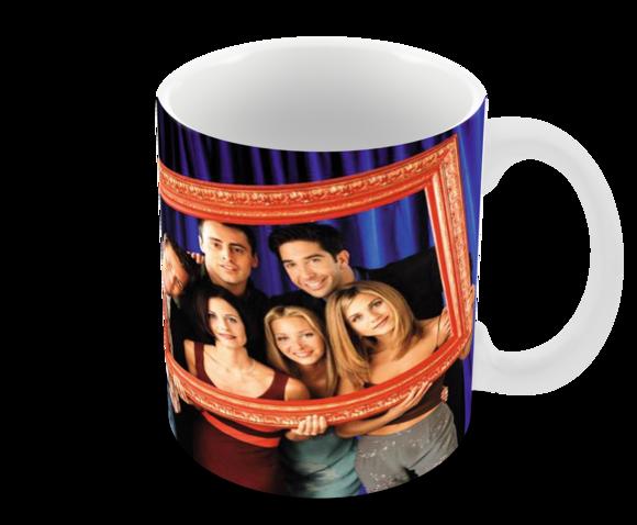 Caneca Polímero Seriado Friends Personalizada