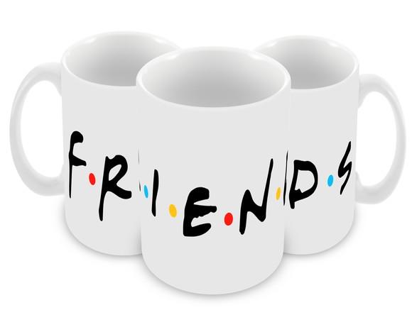 Caneca Polímero Seriado Friends Personalizada