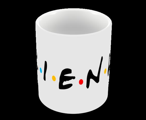 Caneca Polímero Seriado Friends Personalizada