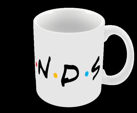Caneca Polímero Seriado Friends Personalizada