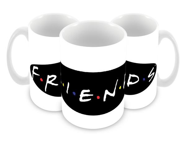 Caneca Polímero Seriado Friends Personalizada