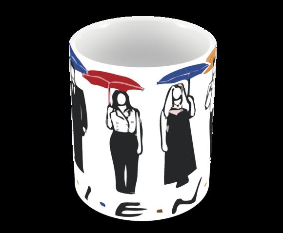 Caneca Polímero Seriado Friends Personalizada