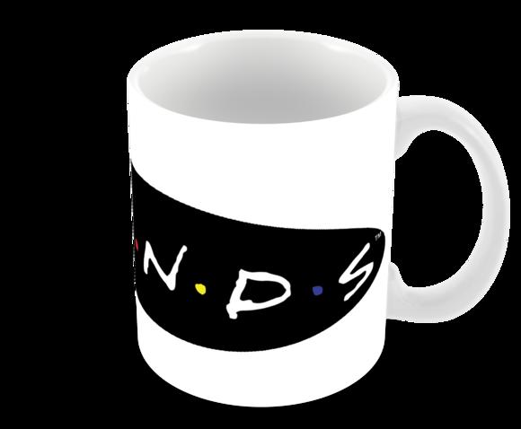 Caneca Polímero Seriado Friends Personalizada