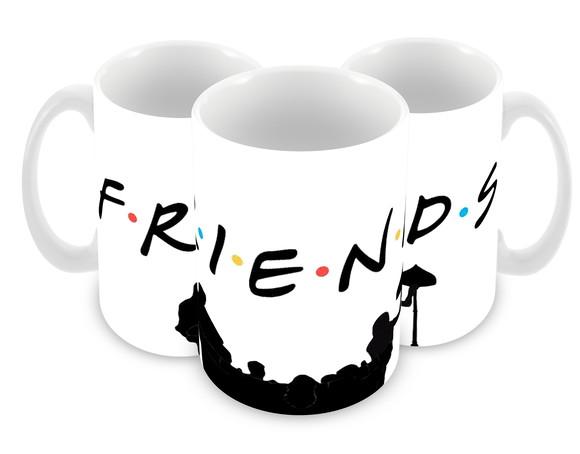 Caneca Polímero Seriado Friends Personalizada