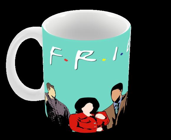 Caneca Polímero Seriado Friends Personalizada